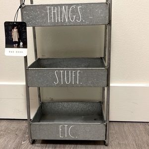 Rae Dunn 3 Tier Metal Organizer